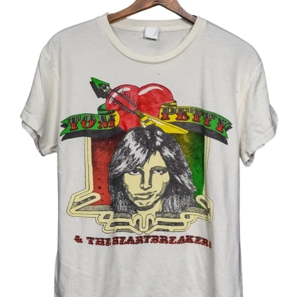 MadeWorn Tom Petty & The Heatbreakers 1980 Unisex Tee Sz S. NWT - Picture 13 of 13